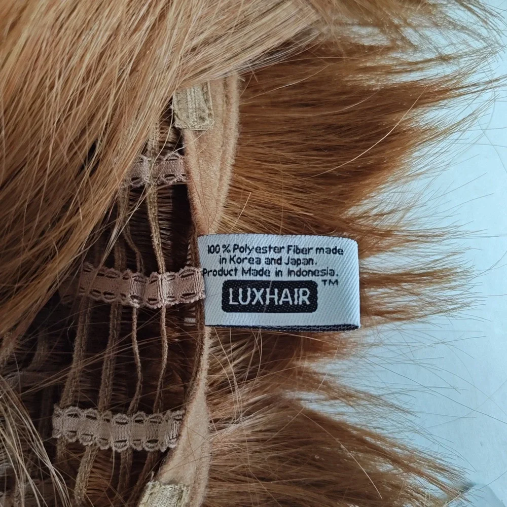 HOW Luxhair Mid Length Bob Wig Womens Light Brown 1261 Tabatha Coffey Synthetic